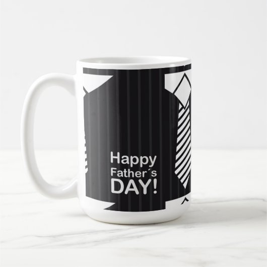 Mug Élégamment Habillé Apportant Bonne Fête des pères (Gauche)