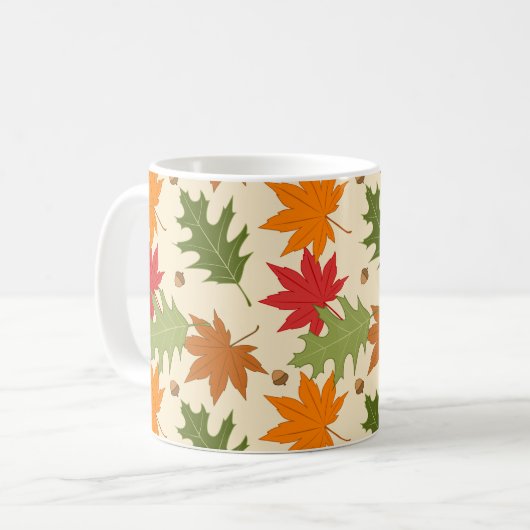 Mug Élégance d'automne (Devant gauche)