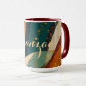 Mug Élégance de la fête de Kwanzaa  (Devant droit)
