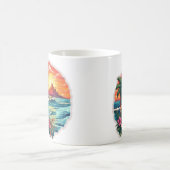 Mug Élégance de la nature - Belle conception de beauté (Centre)