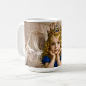 Mug Élégance de la Princesse Dorée (Devant gauche)
