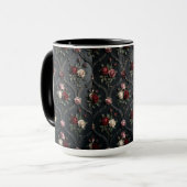 Mug Élégance de la rose éternelle (Devant gauche)