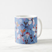 Mug Elégance de l'orchidée sauvage : Aquarelle de luxe (Devant droit)