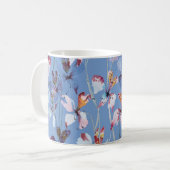 Mug Elégance de l'orchidée sauvage : Aquarelle de luxe (Devant gauche)