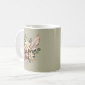 Mug Élégance de Noël céleste (Devant gauche)