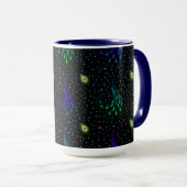 Mug Élégance de Peacock (Devant droit)