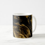 Mug Elégance dorée : La Magie splendide de Marbling (Devant droit)