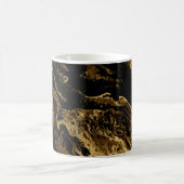 Mug Elégance dorée : La Magie splendide de Marbling (Centre)