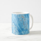 Mug Élégance du marbre : Surface texturée naturelle. (Devant droit)