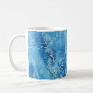 Mug Élégance du marbre : Surface texturée naturelle.