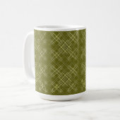 Mug Élégance en croisillons (Devant gauche)