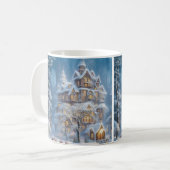 Mug Élégance festive libérée : Grande maison (Devant gauche)
