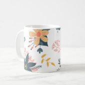 Mug Élégance Florale (Devant gauche)