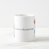 Mug Élégance florale vibrante : un Pastel de charme (Centre)