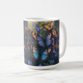 Mug Élégance Fluttering Beau Motif papillon (Devant droit)