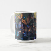 Mug Élégance Fluttering Beau Motif papillon (Devant gauche)