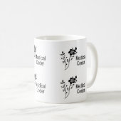 Mug Élégance Médicale du codeur (Devant droit)