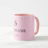 Mug Elégance Moderne (Devant droit)