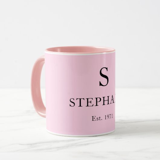 Mug Elégance Moderne (Devant gauche)