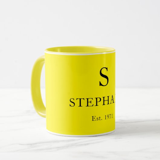 Mug Elégance Moderne (Devant gauche)