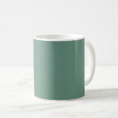 Mug Élégance Muted - Océan Turquoise (Devant droit)