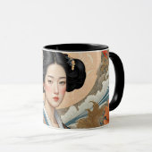 Mug Elégance orientale - Le Lotus Princess (Devant droit)