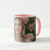 Mug Élégance sans fil au printemps (Devant droit)