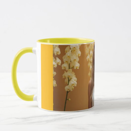 Mug Élégance sans fil au printemps (Gauche)