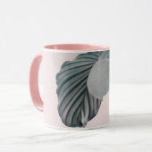 Mug Élégance tropicale au Pastel (Devant gauche)