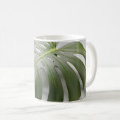 Mug Élégance tropicale : Feuille Monstera (Devant droit)