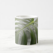 Mug Élégance tropicale : Feuille Monstera (Centre)