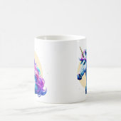 Mug Élégance Unicorne Lune (Centre)