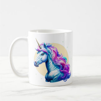 Mug Élégance Unicorne Lune