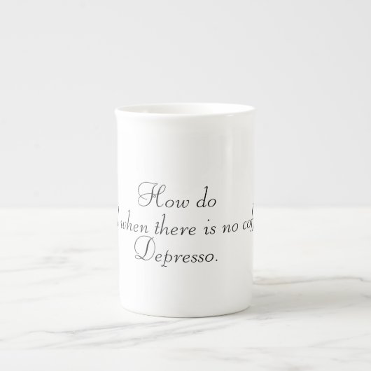 Mug élégant (Devant)