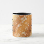 Mug Élégant 22e anniversaire de Mariage de cuivre (Centre)