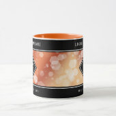 Mug Élégant 32ème anniversaire de Mariage de bronze (Centre)