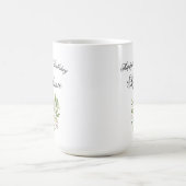 Mug Élégant 50e anniversaire Floral (Centre)