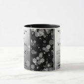 Mug Élégant 70e anniversaire de Mariage Platinum (Centre)