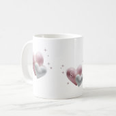 Mug Elegant 8th Anniversary Big Little Hearts Classic  (Devant gauche)