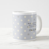 Mug Élégant à Monogramme et à Points – Cadeau Pers (Devant droit)