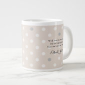 Mug Élégant à Monogramme et Points – Cadeau Person (Devant droit)