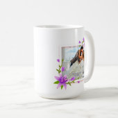 Mug Élégant ajoutez votre propre photo épousant la (Devant droit)