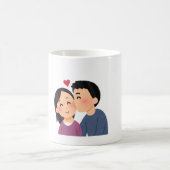 Mug Élégant Amour & Romance (Centre)