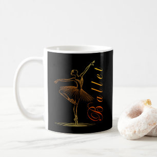 Mug Élégant aperçu d'un ballet de Ballerina
