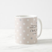 Mug Élégant avec Monogramme Personnalisé – Cadeau  (Devant droit)