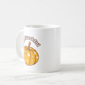 Mug Elegant Be Thanksgiving Citrouille Super (Devant gauche)