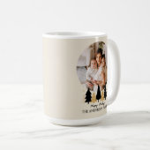 Mug Elegant Black & Gold Christmas Tree (Devant droit)