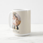 Mug Elegant Black & Gold Christmas Tree (Devant gauche)