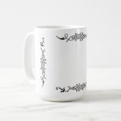 Mug élégant blanc (Devant gauche)