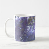 Mug Élégant boho poussiéreux floral violet clair fleur (Gauche)